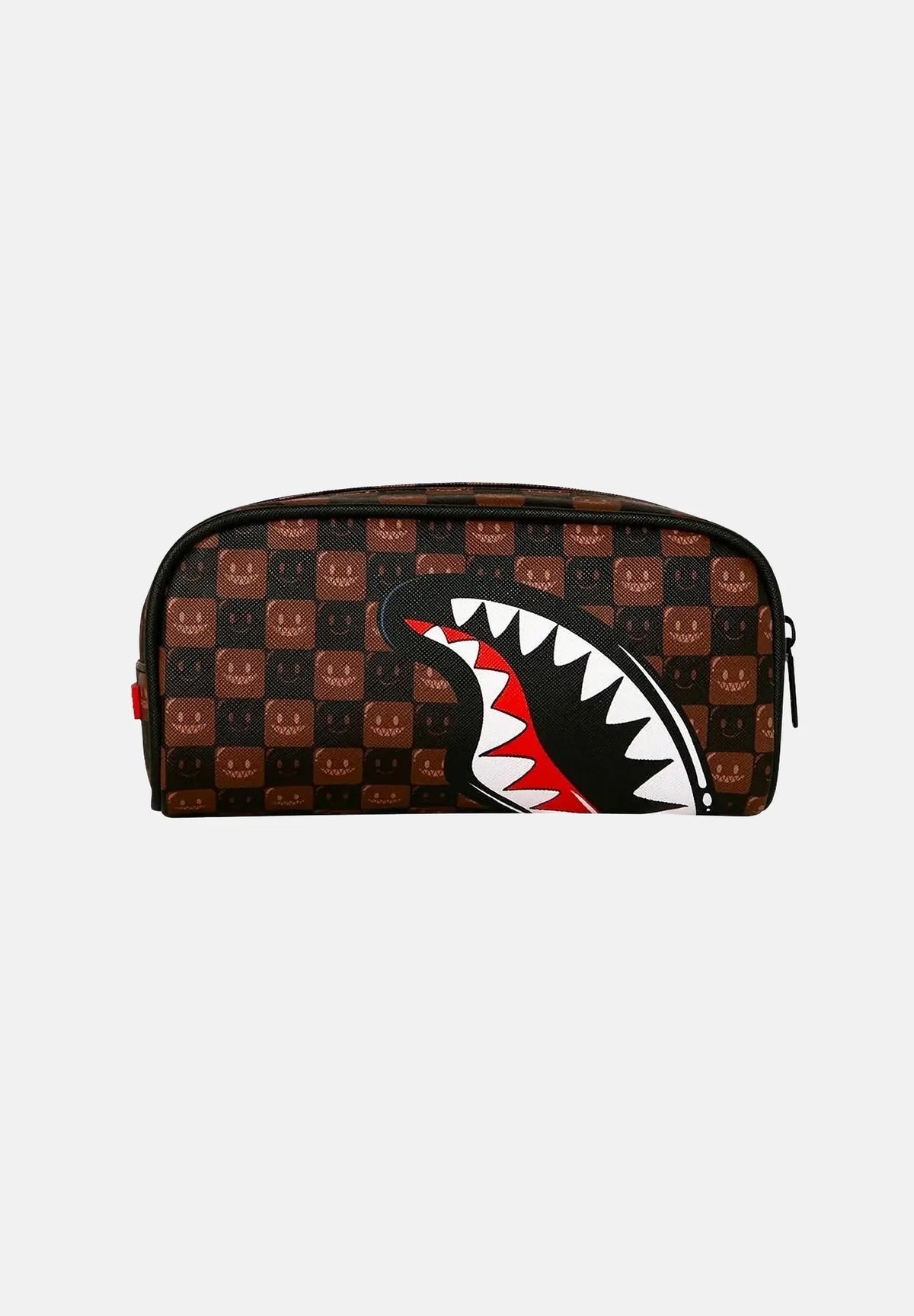 Sprayground Astuccio Sharks In Paris Pouch Brown