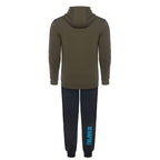 TUTA INTERLOCK CON CAPPUCCIO OLIVE NIGHT 2024/2025