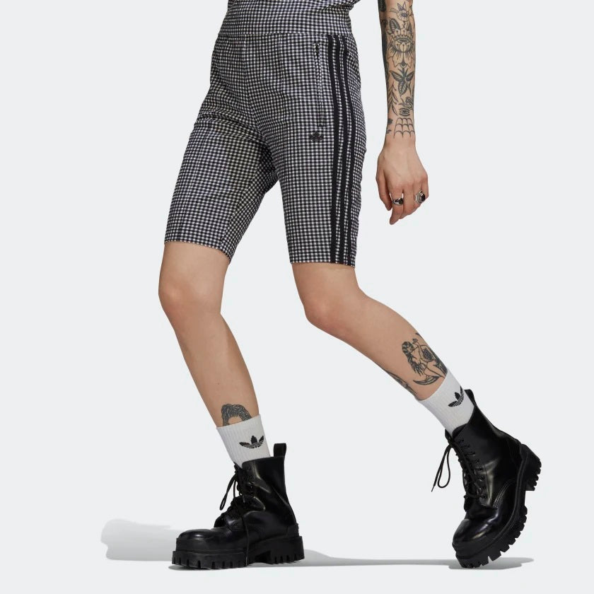LONG GINGHAM SHORTS