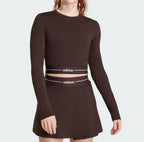 Hyperglam Cropped Long Sleeve T-Shirt W