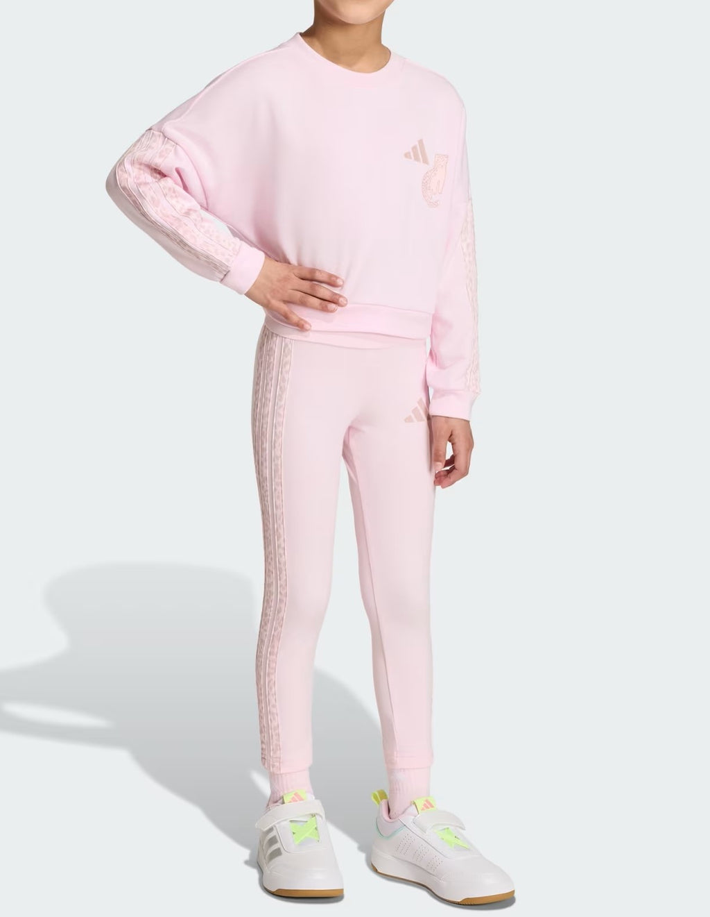 Adidas Set Leggings & Hodie 3s Animalier Kids