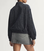 Giacca Adidas Firebird Oversized Animalier Denim Jacket