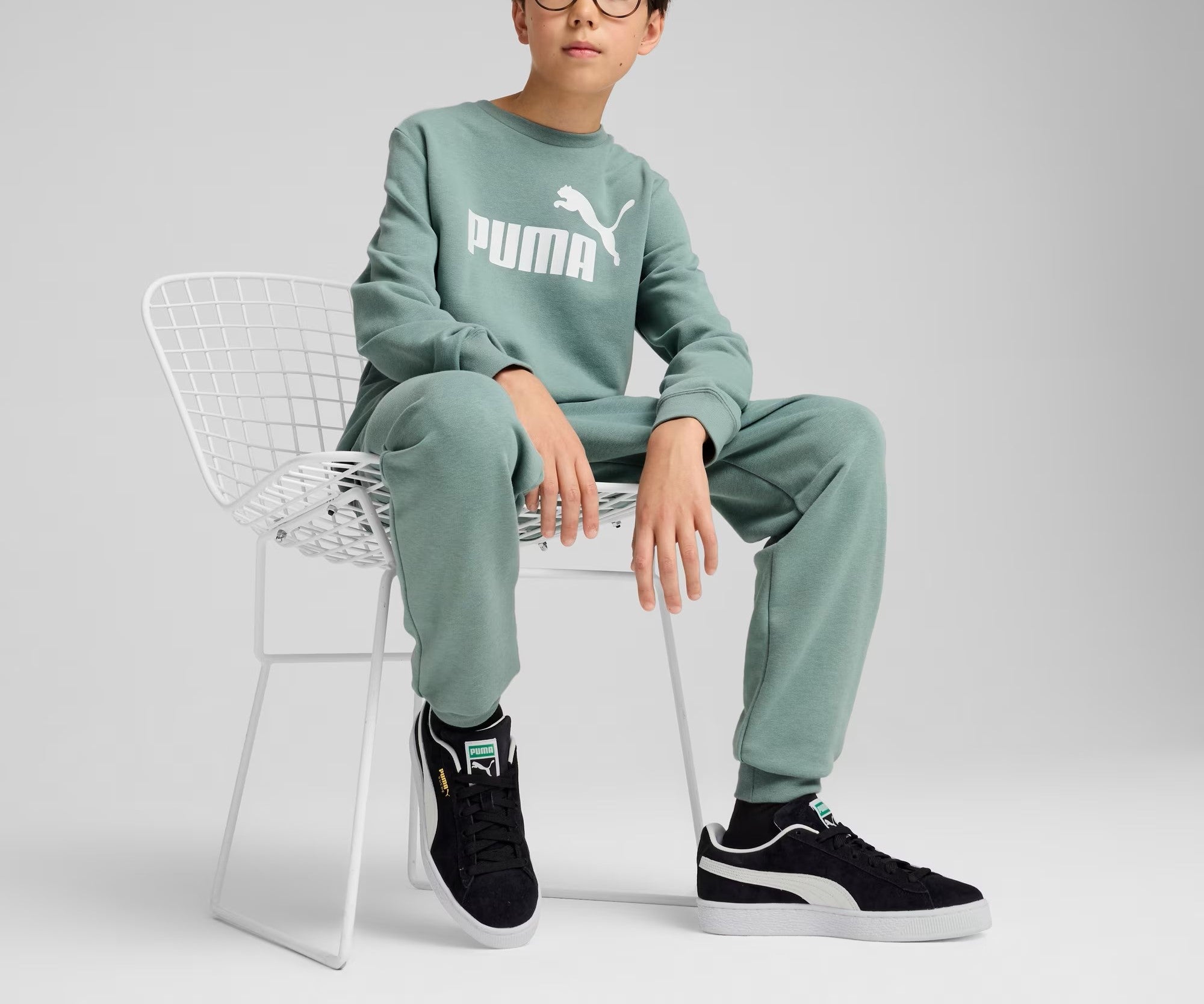 ESS No.1 LOGO CREW SWEAT SUIT B