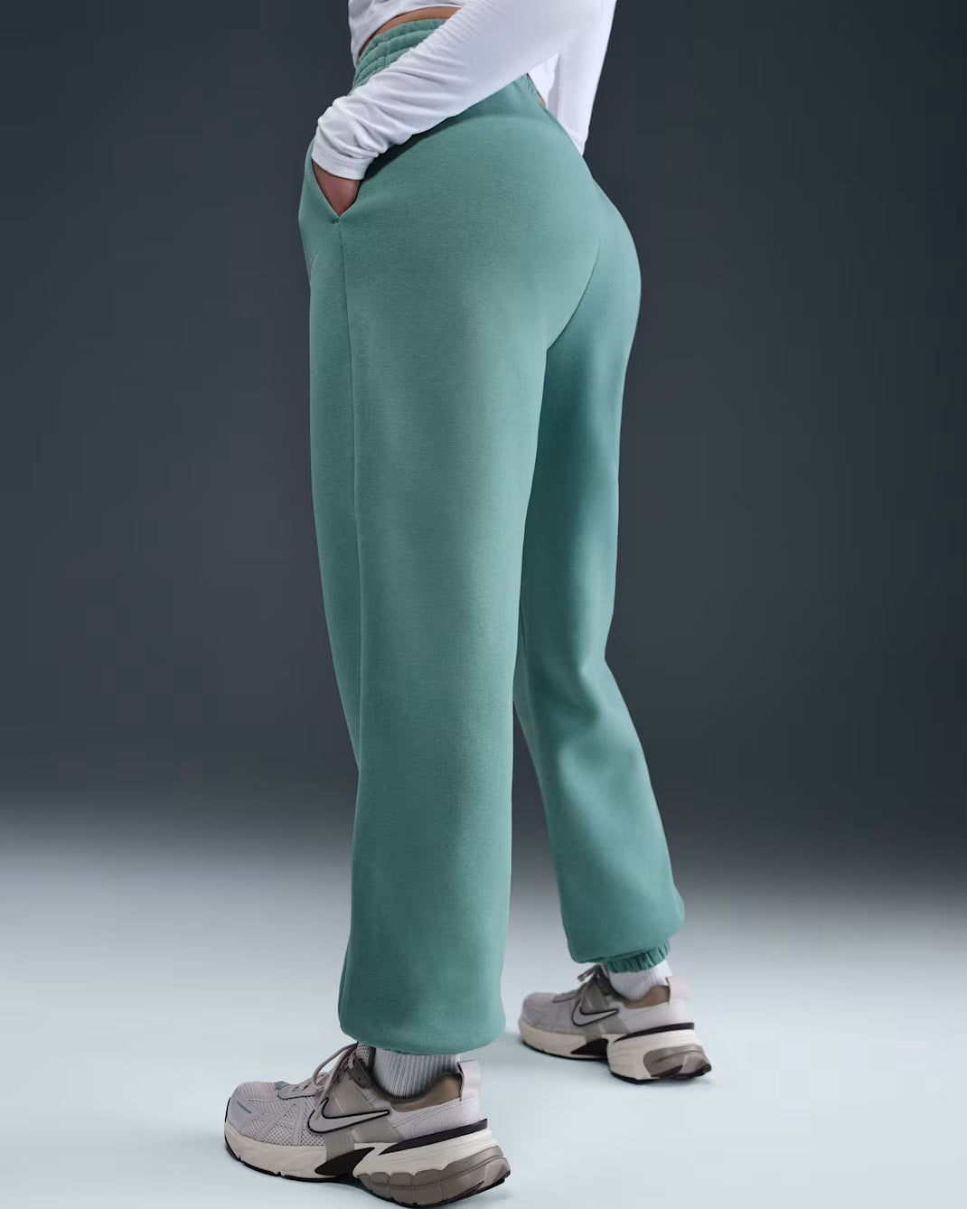 Pantalone Tuta Nike Sportswear Phoenix Fleece Oversized High-waisted Sweatpants – Women FZ5996-017