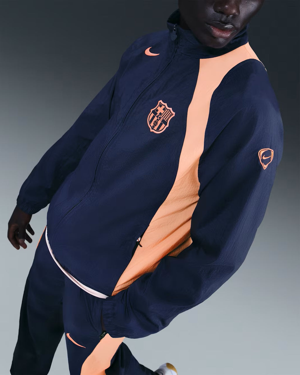FC Barcelona Nike Football Track Jacket – Men