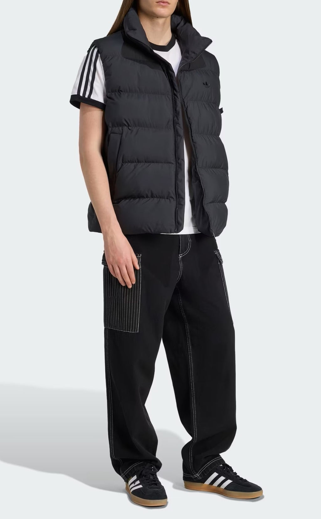 Tonal Puffer Sleeveless Jacket