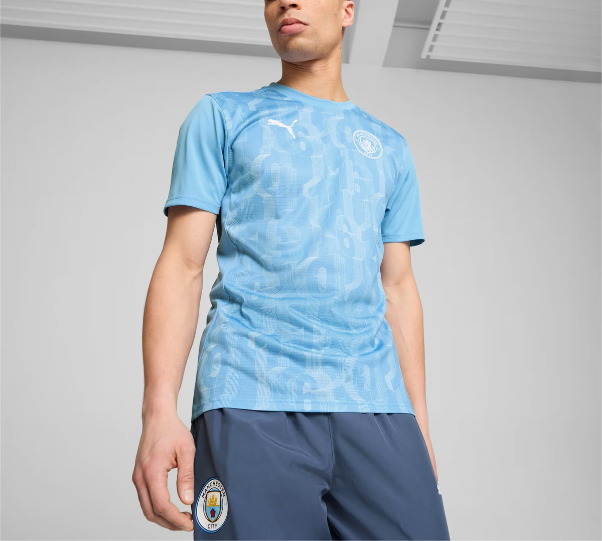 MANCHESTER CITY MEN'S PRE-MATCH SHIRT