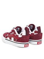 Knu skool elastic lace 2-tone bordeaux