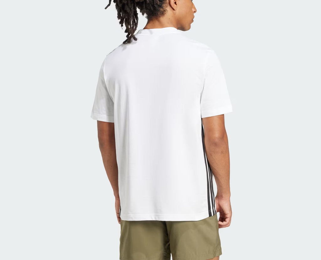 ESSENTIALS 3-STRIPES SINGLE JERSEY TEE