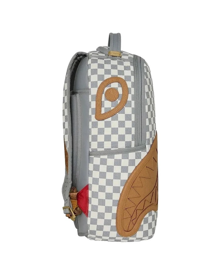 Zaino Sprayground Embossed Cream Check Backpack