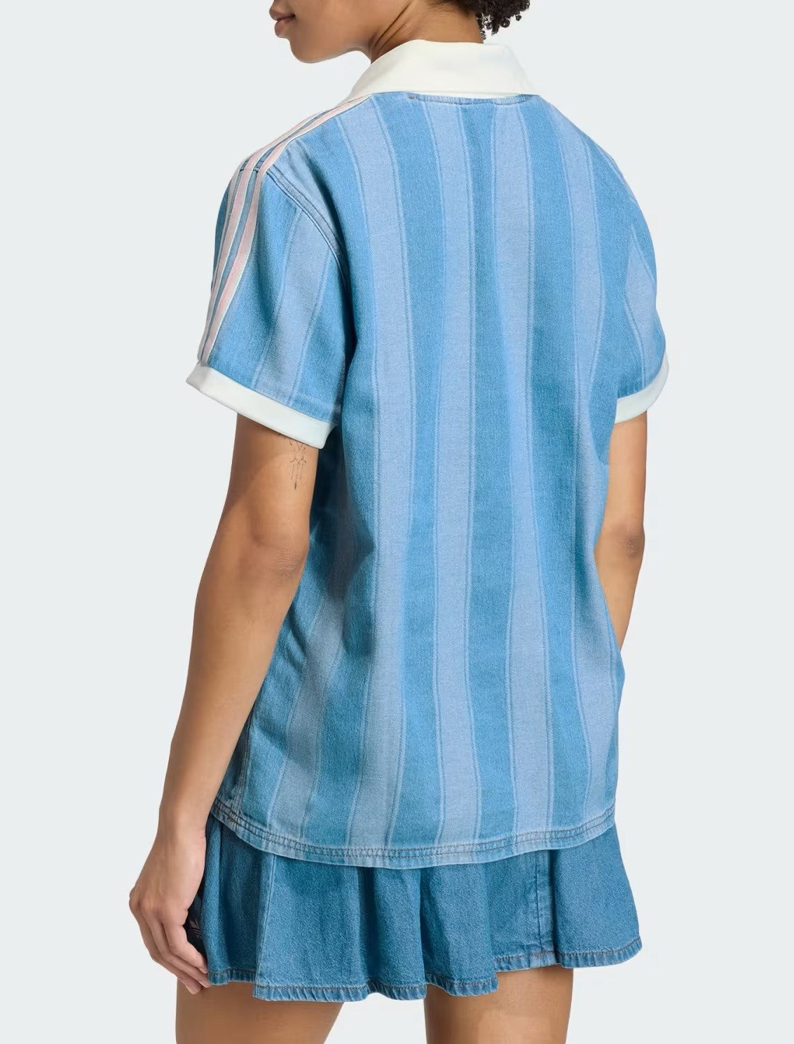 Denim Football Shirt
