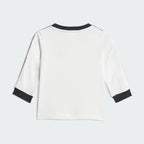 Adidas Denim + Long Sleeve Tee Kids Set