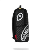 Zaino Sprayground Black And White Drip Check Shark Backpack
