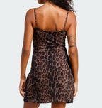 Ess Leopard Mini Dress