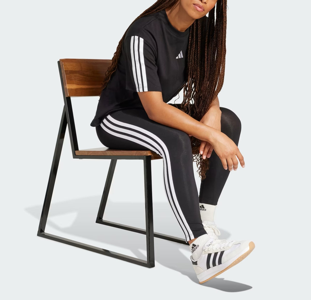 Leggings Essentials 3-Stripes Cotton