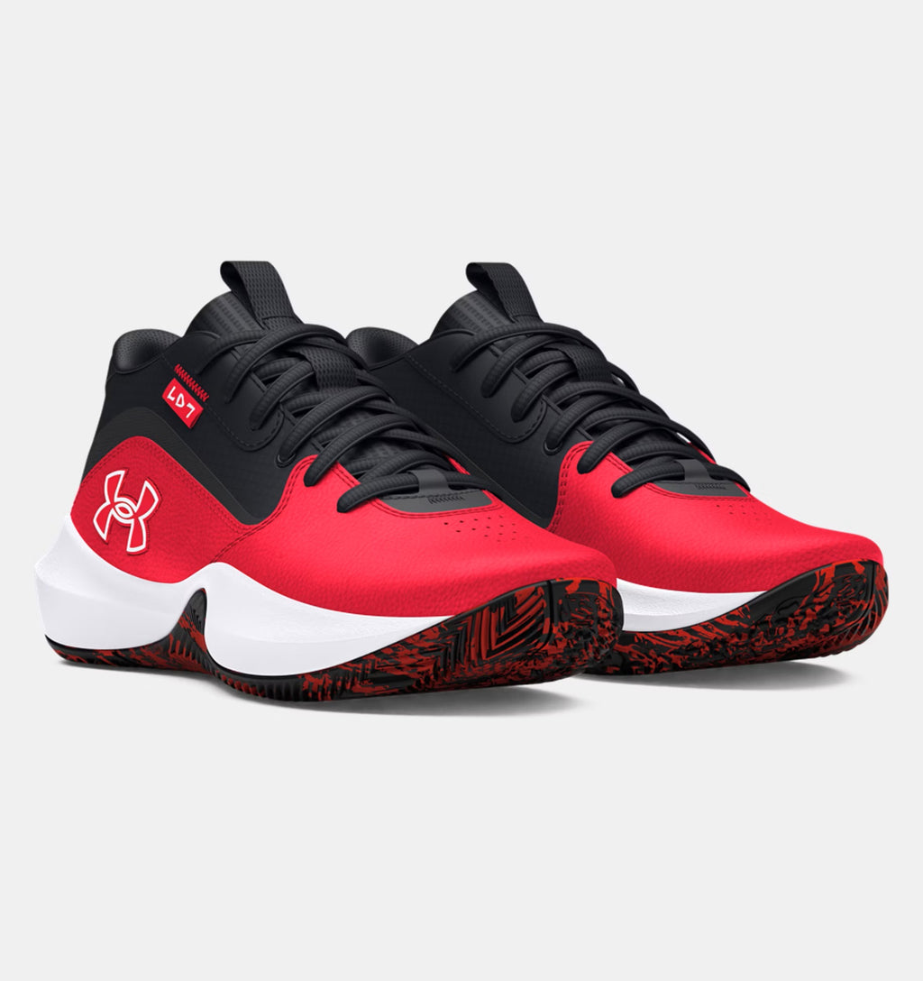 Sneakers Under Armour Ua Lockdown 7 Basketball Gs 3028513-600
