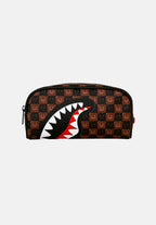 Sprayground Astuccio Sharks In Paris Pouch Brown