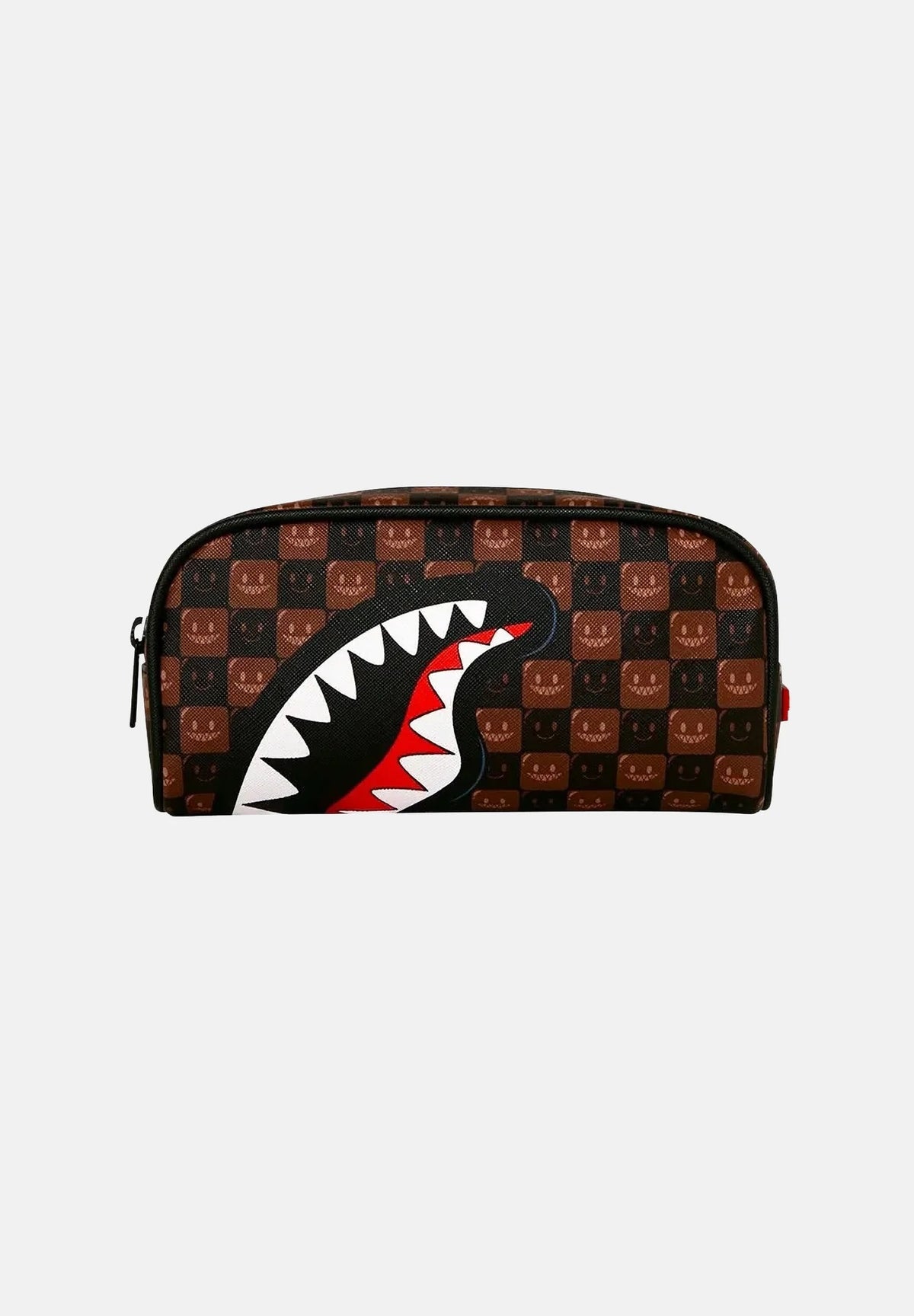 Sprayground Astuccio Sharks In Paris Pouch Brown