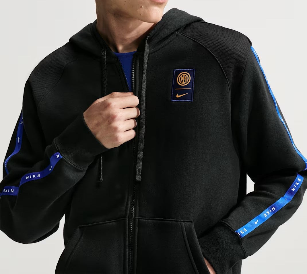 Felpa Nike Inter City Side Football Fz Fleece Hoodie – Men IO3442-010