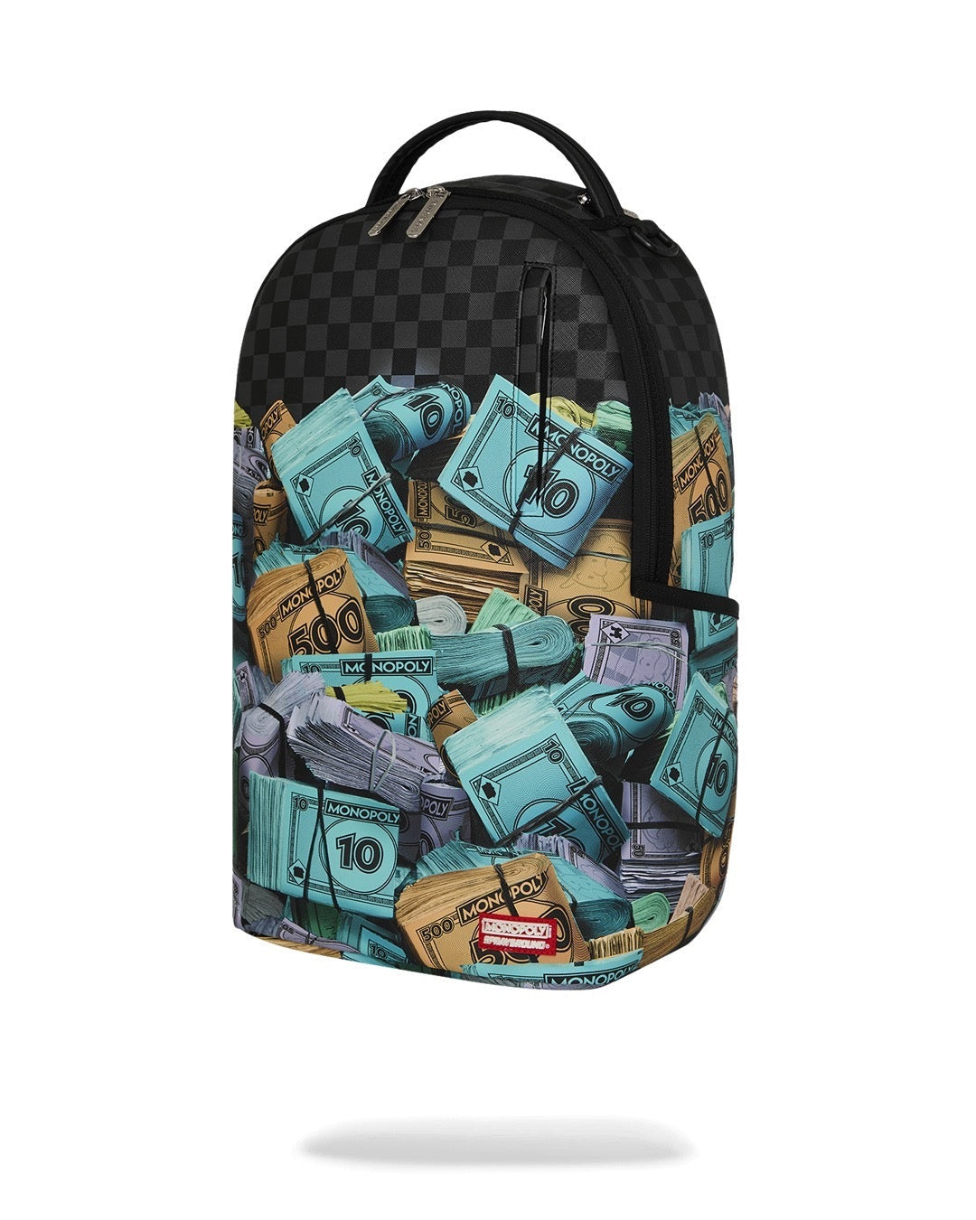 Monopoly Money Stacks Backpack