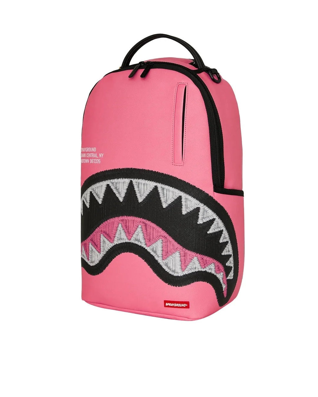 Zaino Sprayground Shark Central Pink Embroidered Shark Backpack