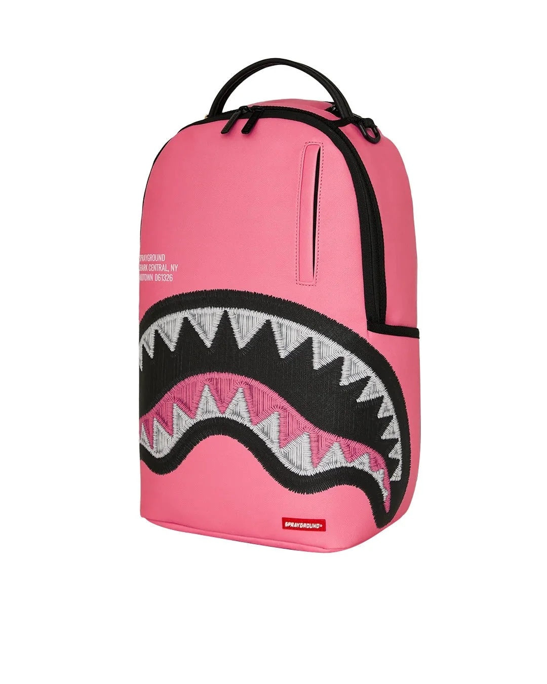 Zaino Sprayground Shark Central Pink Embroidered Shark Backpack