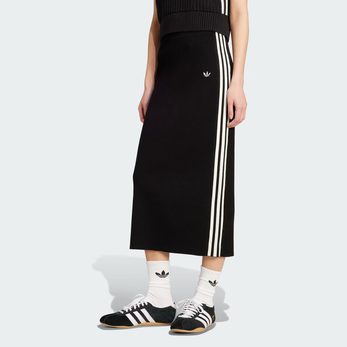 Gonna Adidas Adicolor Knit 3-stripes Skirt JW2661