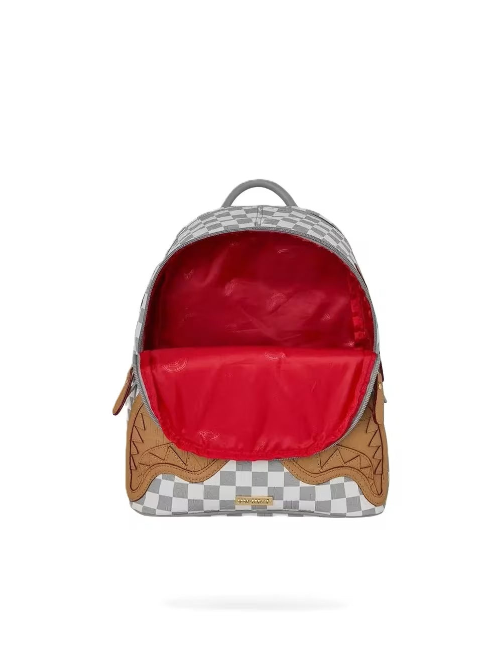 Zaino Sprayground Embossed Cream Check Savage Backpack 910B9396NSZ