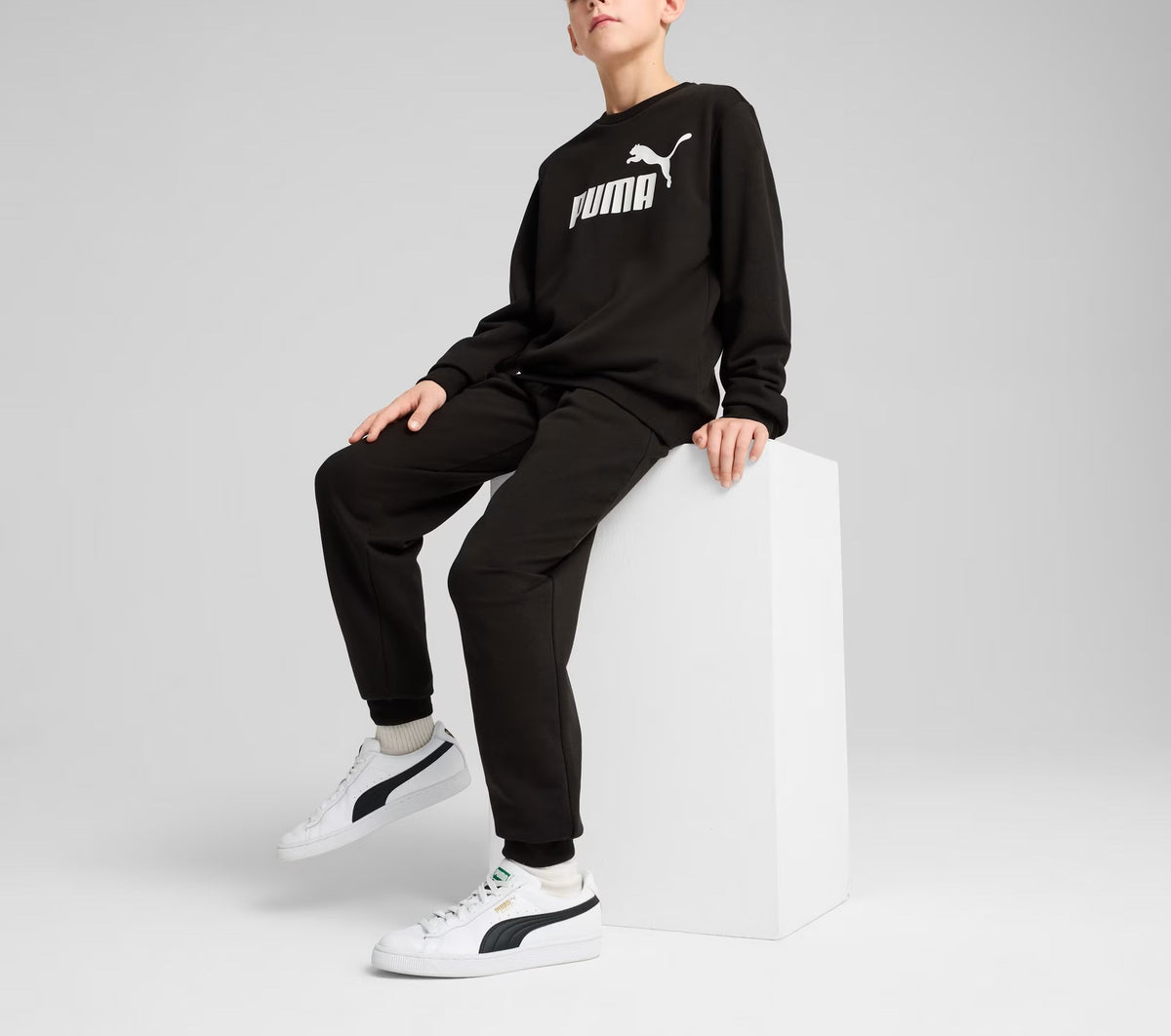 ESS No.1 LOGO CREW SWEAT SUIT B