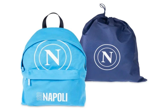 Zaino americano ssc napoli - azzurro