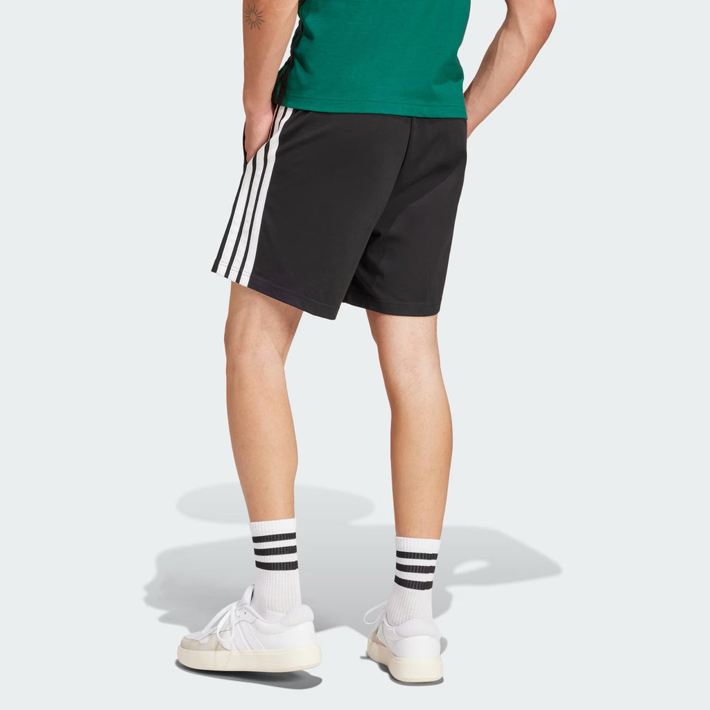 ESSENTIALS 3-STRIPES SINGLE JERSEY SHORTS