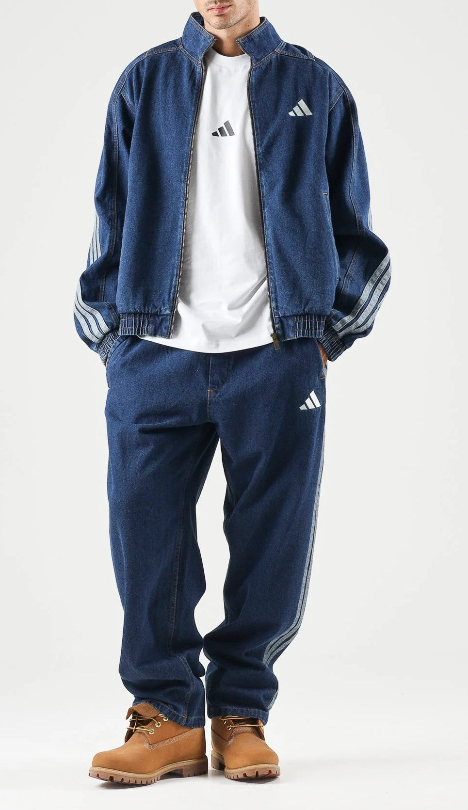 Pantalone Tuta Adidas Stadium Denim Pants M
