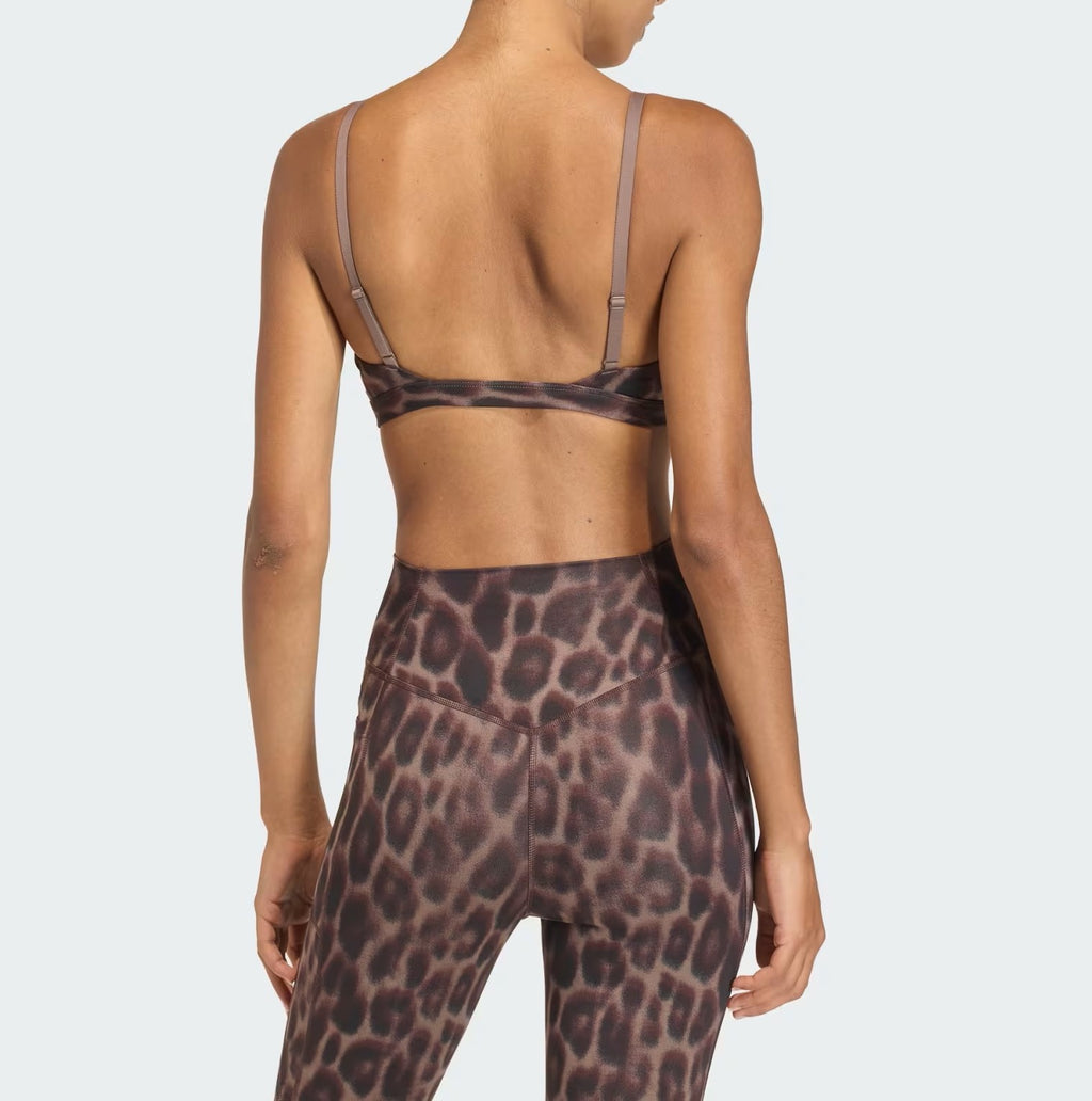 Optime Ess Leopard Sports Bra