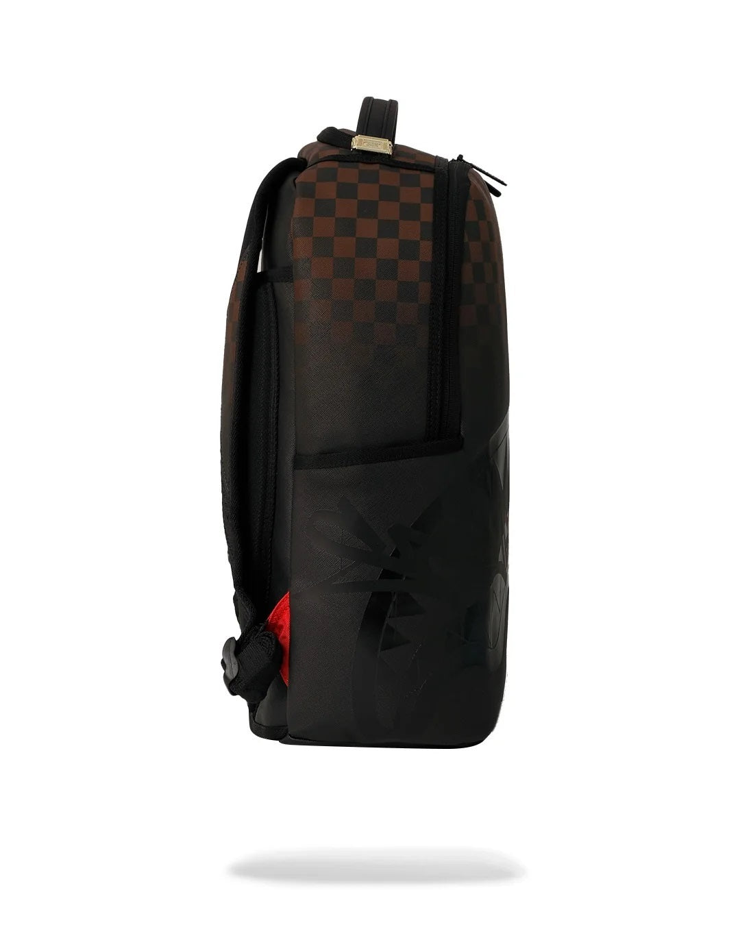 BROWN CHECK GHOST DRIP BACKPACK