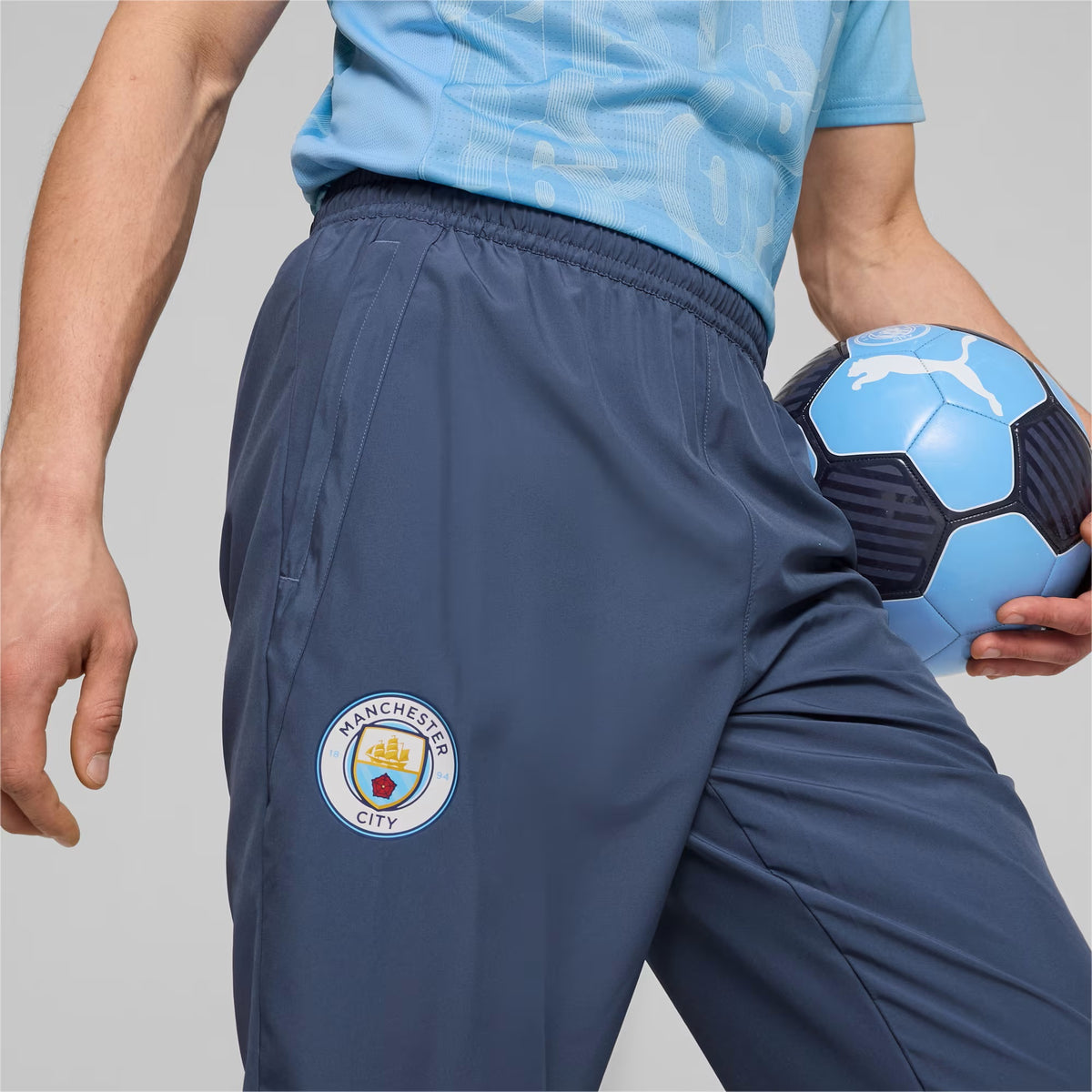 MANCHESTER CITY MEN'S PRE-MATCH WOVEN TROUSERS