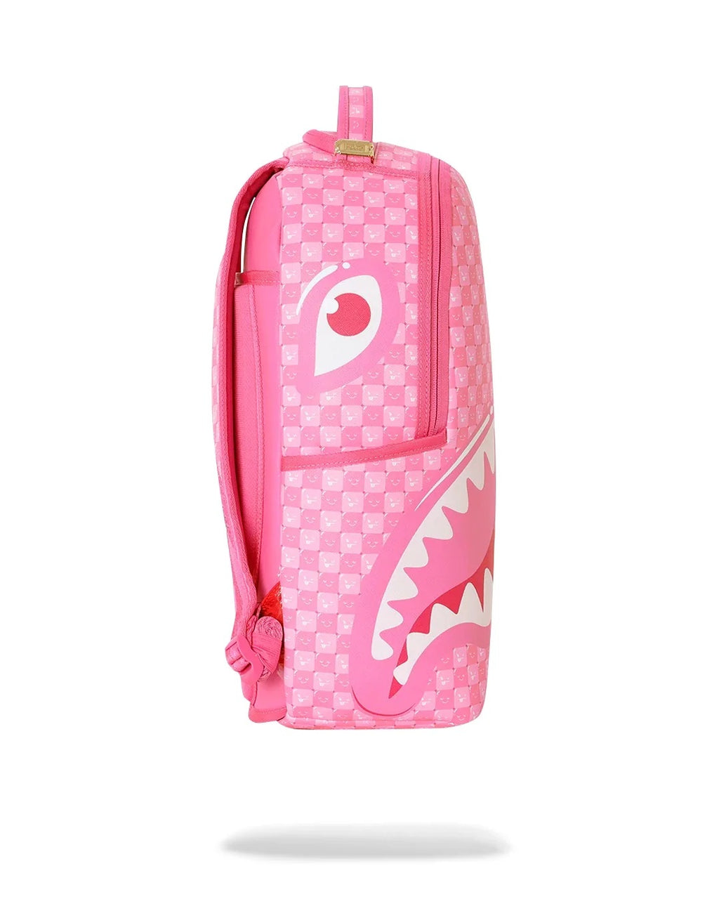Pink New Check Faces Backpack