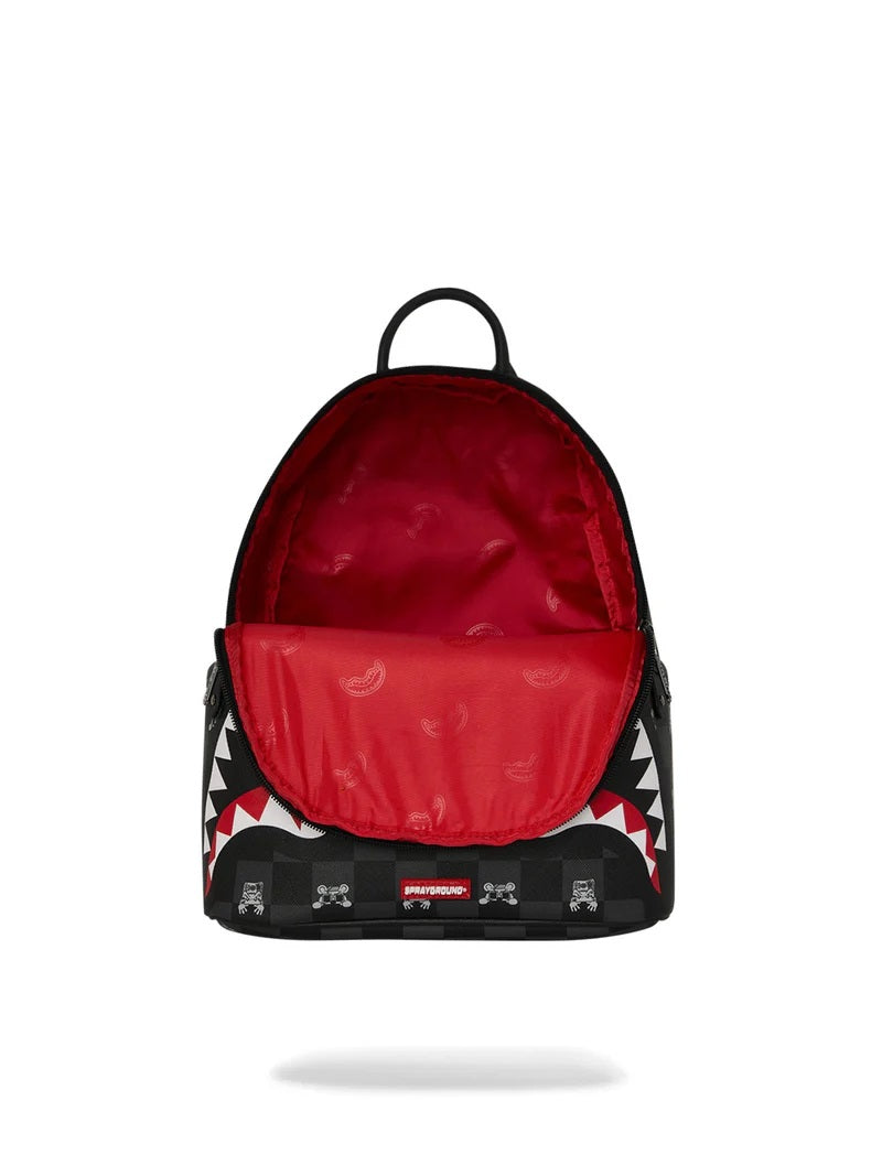 Gray Peeking Character Check Savage Backpack
