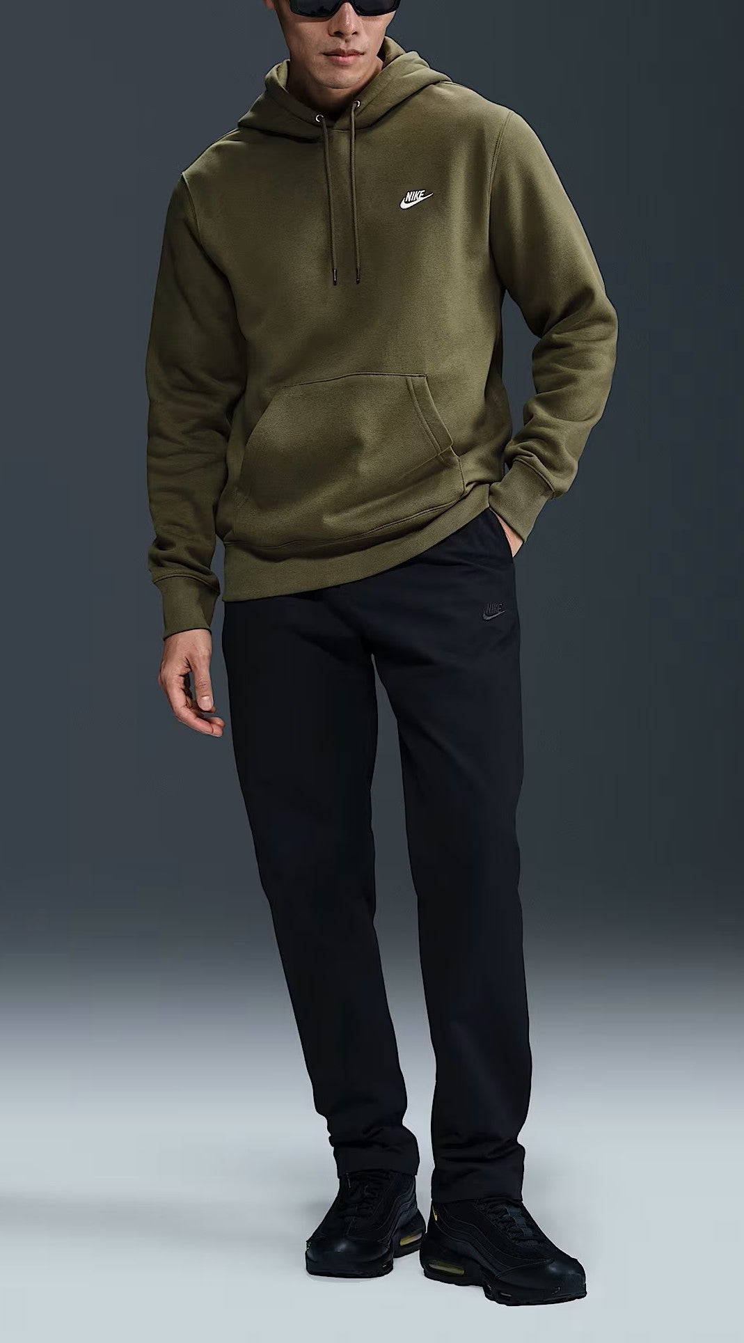 Felpa Nike Club Hoodie FN3859-222