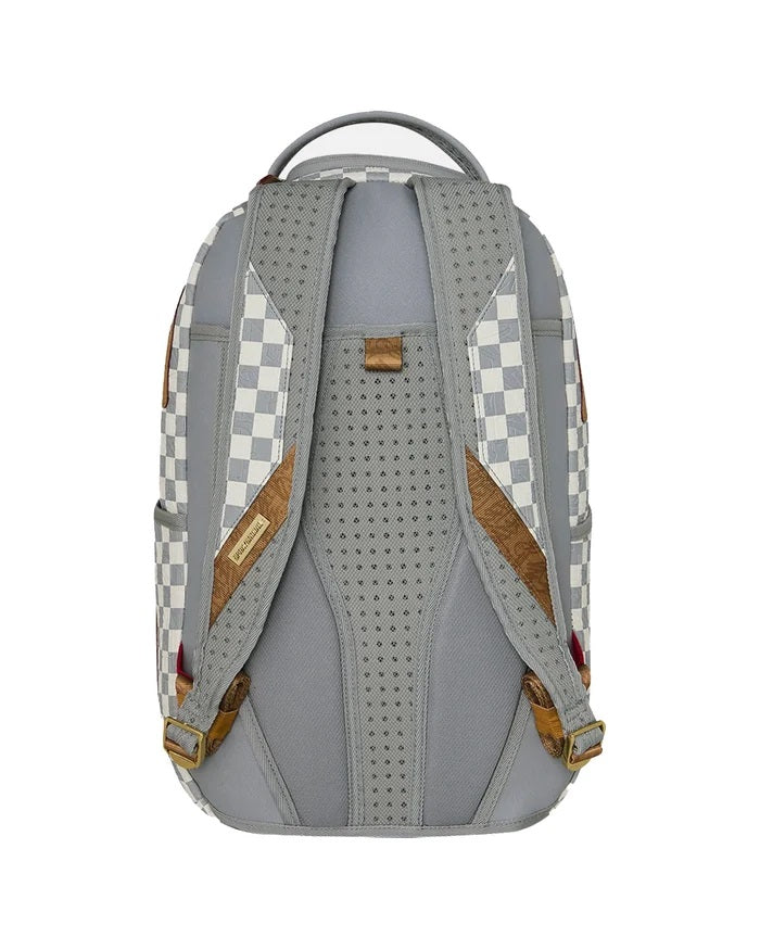 Zaino Sprayground Embossed Cream Check Backpack