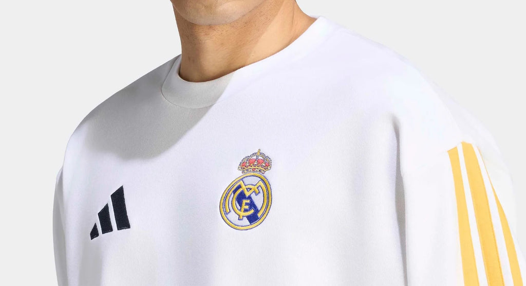 Felpa Adidas Real Madrid Dna Sweatshirt KG2952