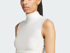 RUCHED 3-STRIPES CROPTOP