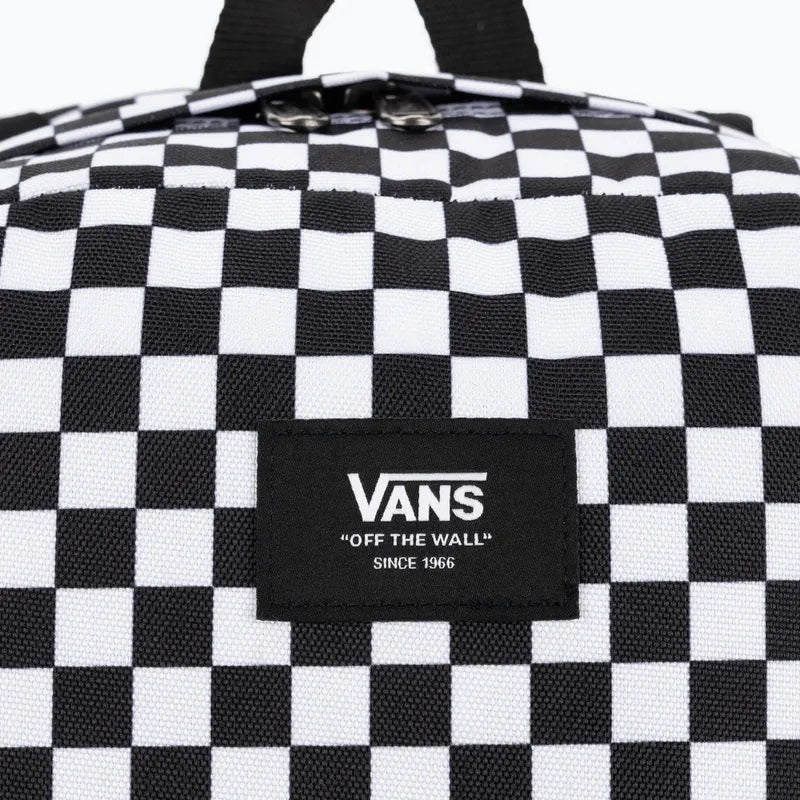 OLD SKOOL CHECK BACKPACK BLACK/WHITE
