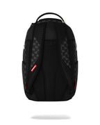 Zaino Sprayground Black And White Drip Check Shark Backpack
