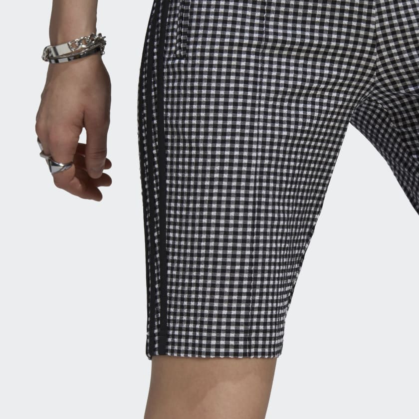 LONG GINGHAM SHORTS