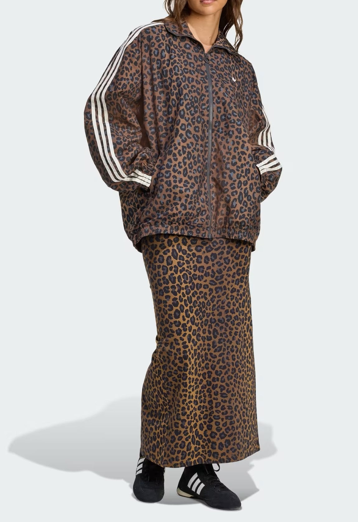 Track top Leopard Firebird Oversized