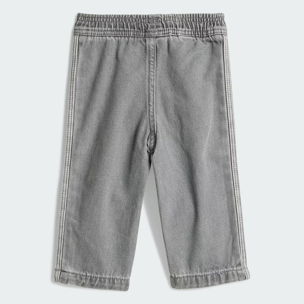 Adidas Denim + Long Sleeve Tee Kids Set