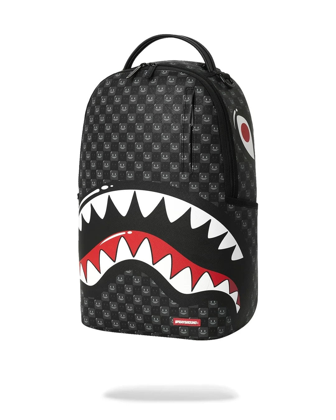 Zaino Sprayground Sharks In Paris Wtf Bubbly Black Check Backpack