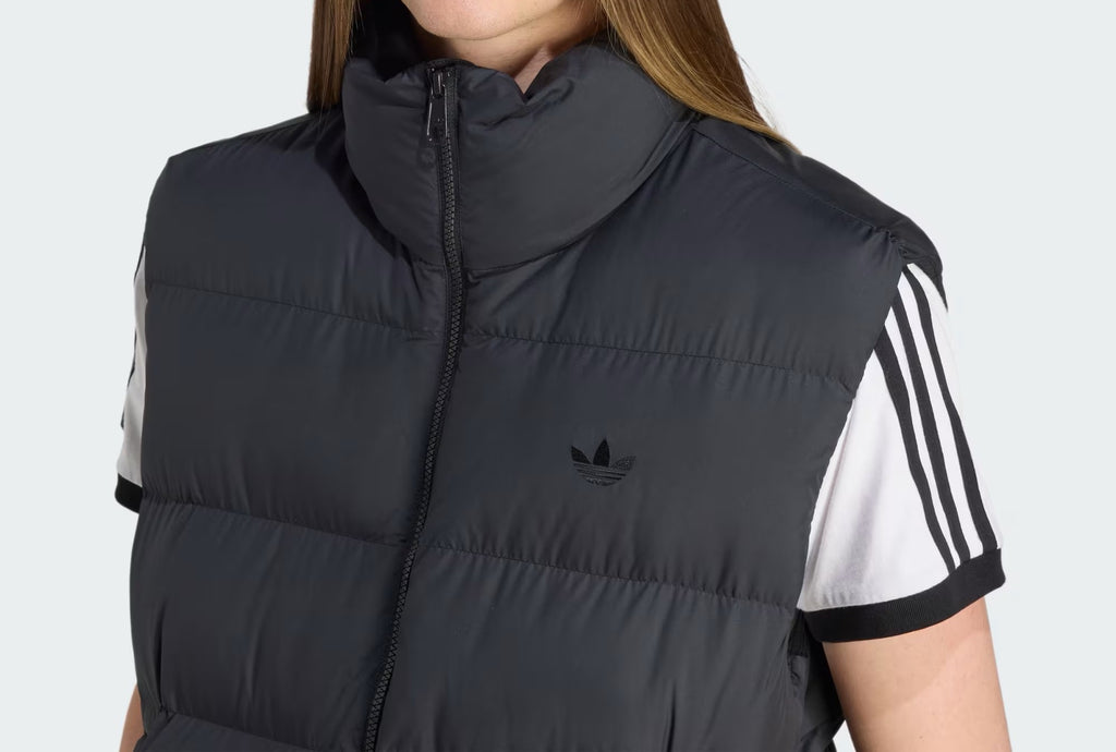 Tonal Puffer Sleeveless Jacket