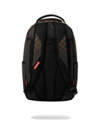 BROWN CHECK GHOST DRIP BACKPACK