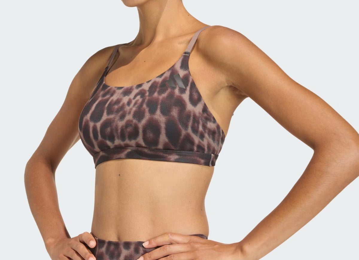 Optime Ess Leopard Sports Bra